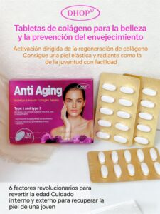 Cápsulas blanqueadoras y antienvejecimiento