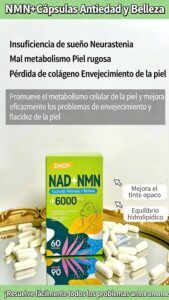 Cápsulas blanqueadoras y antienvejecimiento